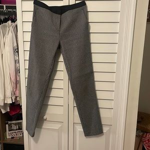 DKNY pants size 2, black with white pattern